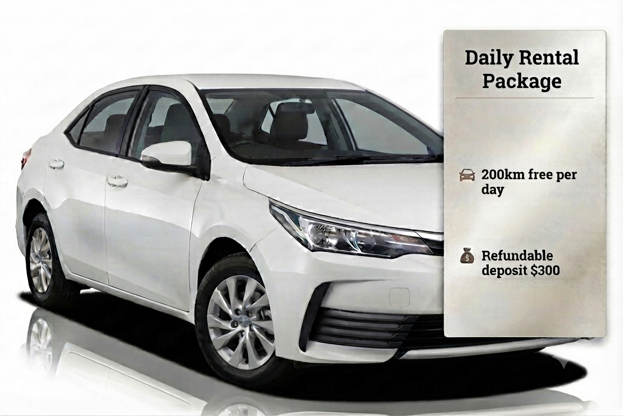 Car - Toyota Corolla Sedan